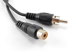 6 ft. RCA Male to Female Audio Extension Cable, AV-E306