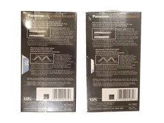 Panasonic NV-T160ZS Special Premium VHS Tape. Up To 8 Hours. Lot Of 2. Japan