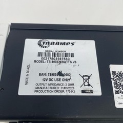 Taramps TS 400×4 V2 4-Channel Car Amp 400W RMS Silver/Black Small