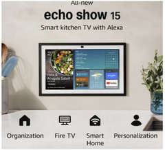 Amazon Echo Show 15 est Model Full HD 156 Kitchen Hub for Home Organizat G1N