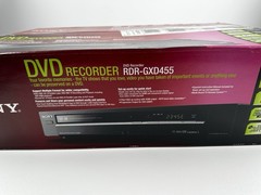 New Sealed Sony RDR-GXD455 DVD Recorder W/Tuner and Upscale