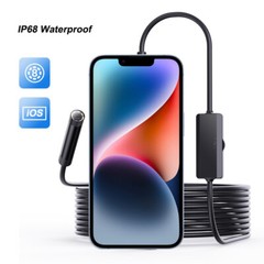 2M/3/5M 8LED Endoscope Borescope 8mm Inspection Camera Scope for iPhone 14 13 12