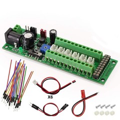 Evemodel PCB012 Power Distribution Board Self-Adapt 1 Count (Pack of 1)