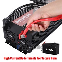 Pure Sine Wave Inverter 4000W 6000W 8000W 12V 24V – 110V 120V Solar Off Grid LCD