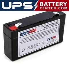 Haijiu HG-1.5-6 6V 1.4Ah F1 Replacement Battery