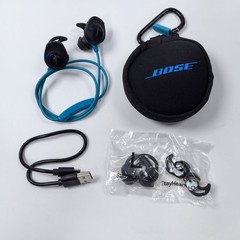 Bose SoundSport Bluetooth Wireless Headphones In-Ear Neckband Earbuds Blue