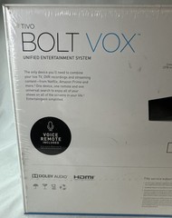 TiVo Bolt Vox 500GB TCD849500V 4k Ultra HD NEW SEALED