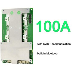 JBD BMS Smart 4S 12V 100A Lifepo4 Battery Protective Board Common Port w/Balance