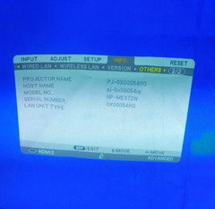 NEC ME372W Projector – 2,069 Lamp Hours – TESTED & WORKING!