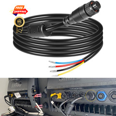 000-00128-001 4-Pin Power Cable for Simrad Navico B&G NSS, Evo1, 2, 3, Black