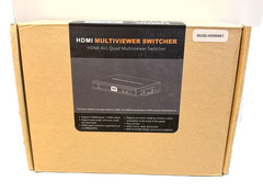 INVID-HDMI 4×1 Quad MultiViewer Switcher 1 in 4 OUT HDMI – Switch w/Remote *NEW*