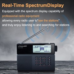 MLite880 Genuine LW/MW/LW Aviation RDS Single-Sideband Digital Portable Radio