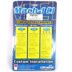 UltraLink Mach-1 CI 2 Meters, 6.5 ‘ CICV Cable for Y, Cr/Pr and Cb/Pb connection