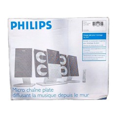 Philips Mcm298/37 Micro System China 4-Disc CD MP3 FM Player Wall Mounted Audio