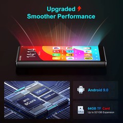 80GB Oilsky M501 Android 9.0 MP3/MP4 Player, Bluetooth, WiF, 512GB