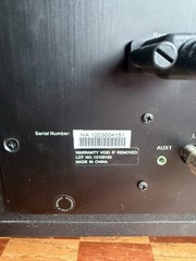 Corsair Gaming Series SP2500 2.1 Black Speaker Set Used