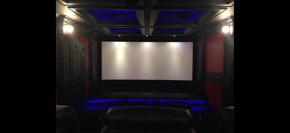 Seymour AV (Used) C150 (Curved Frame) Acoustically Transparent Screen