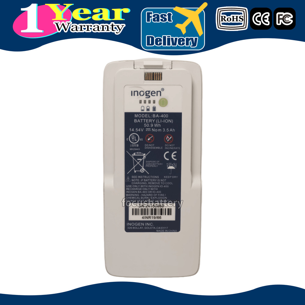 Genuine BA-400 Battery for Inogen One G4 / Rove 4 Portable Oxygen Concentrator