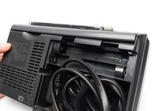 Sony ICF-38 Portable AM/FM Radio 2 Band AC or Battery Tested See Video