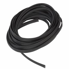 100 FT 3/8″ Expandable Wire Cable Sleeving Sheathing Braided Loom Tubing Black