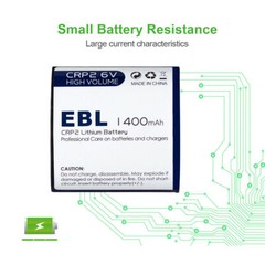 Lot EBL CR-P2PA/1B CRP2 DL223A EL223A K223LA 6V Photo Power Lithium Batteries