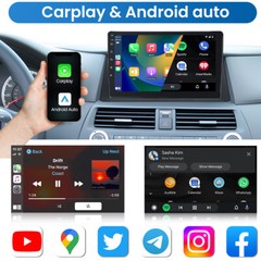 FOR HONDA ACCORD 2008-2012 ANDROID AUTO APPLE CARPLAY CAR STEREO GPS NAVI RADIO