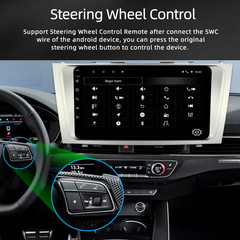 For Toyota Camry 2007-2011 Android 15 Apple CarPlay Car Stereo Radio GPS +Camera