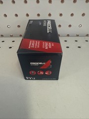 12 Duracell Procell Intense 9 Volt 9v Alkaline Batteries