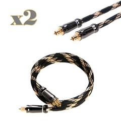 2-Pack- 1.5FT Premium Toslink Digital Optical Audio Cable SPDIF Fiber Optic Cord