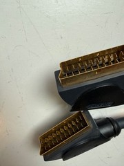 PROFIGOLD HIGH END SCART CABLE. 1 METER 99.96 % OXYGEN FREE COPPER