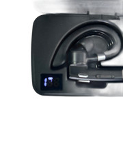 Bluetooth Wireless Ear Hook Headset with Charging Case & Digital Display Black