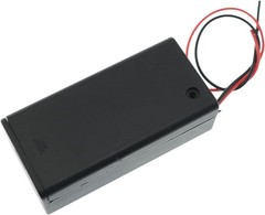 6PCS 9V Battery Holders with Switch – Safe and Durable ABS Boxes for Projects