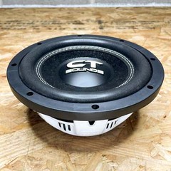 Used CT Sounds HYDRO-8-D2 300W RMS 8″ Shallow Mount Subwoofer – Dual 2 Ohm
