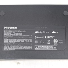 Hisense AX700 5.1.4 CH Dolby Atmos Soundbar with Wireless Subwoofer