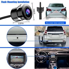4.3‘’ Rear View Mirror Monitor No1 Bracket + Reversing Backup Camera Waterproof