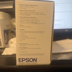 Epson P4000 Multimedia Storage Viewer – 80GB Hard Drive – Stand & Extra Battery