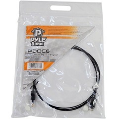Pyle Home Audio 6ft Mini Toslink Optical Digital Audio Cable Accessory