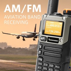 UV-K5(8) Portable Walkie Talkie Am Fm UHF VHF Two Way Radio Long Range Receiver
