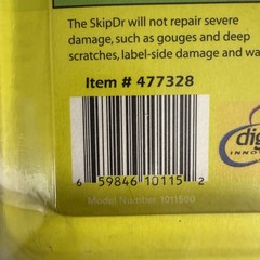 NEW Skip DRX For DVD & CD Disc Repair & Cleaning Manual Digital Innovations