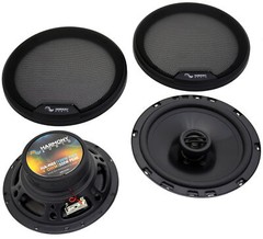 Harmony Audio HA-65 Car Stereo Rhythm 6.5″ Replacement 300W Speakers & Grills
