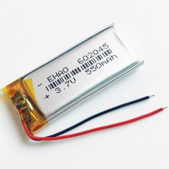 3.7V 550mAh Li-po Polymer Rechargeable Battery For Cell Phone MP3 DVD GPS 602045