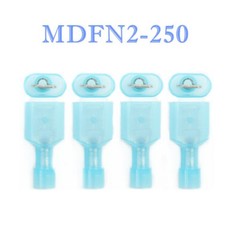 500X Insulated Female Male Spade Terminal Crimp Quick Disconnect Wire Connectors