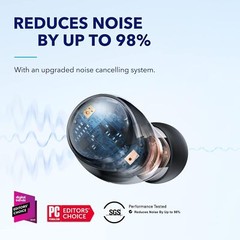 Soundcore Space A40 Wireless Earbuds Auto-Adjustable Active Noise Cancelling