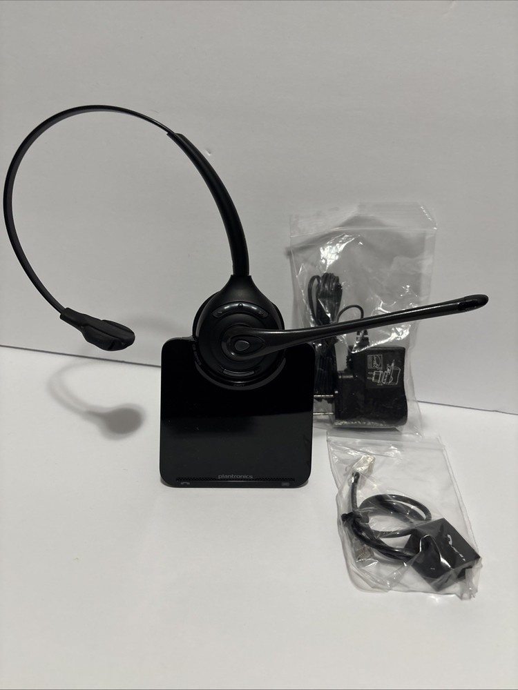 Plantronics CS510 Headset Over-the-Head One Ear/Monaural Headset DECT 6.0 Black