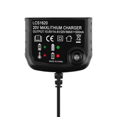 20V Charger LCS1620 For Black & Decker 20V Lithum Battery Charger LBXR2020 Power
