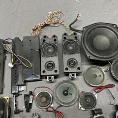 LOT OF 35+ MISC ELECTRONICS SPEAKERS (ALL SPEAKERS ARE UNTESTED AND SOLD AS IS)