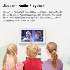 Touch Screen in wall Amplifier 7” Stereo Audio Background Music WIFI Bluetooth