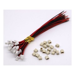daier 20 Sets Mini Micro Sh 1.0 Jst 2-Pin Connector Plug Male with 150Mm…
