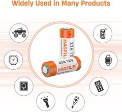23A 12 Volt Battery 12V Alkaline Battery 5 Count,23A 12v Battery for Remote