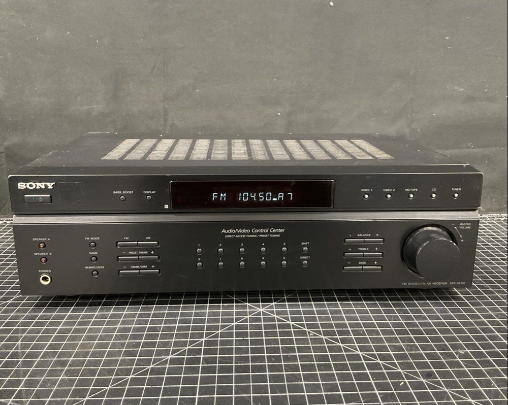 Sony STR-DE197 AM FM Stereo Receiver Audio / Video Control Center